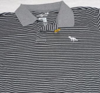 Polo CREME - šedo/černé