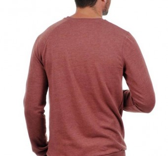 Mikina Sprocket Pocket Crew Burnt Sienna