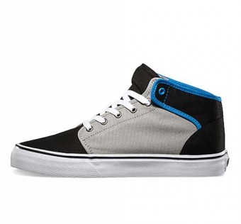 Vans 106 Mid Black/Gray/Brilliant Blue