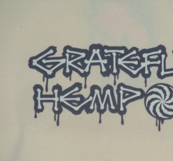 Tričko GRATEFUL HEMP - Bones yellow