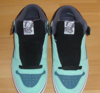 Boty VANS / TNT 2 Mid - Skateboard Shoes - Seafoam / Deep Sea / Black - 10 UK / 11 US 