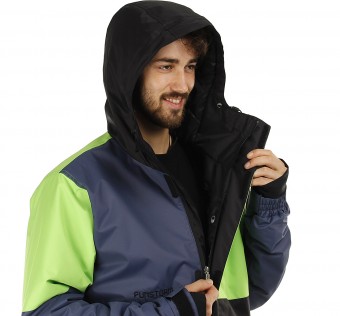 Pánská zimní bunda FUNSTORM JMS-04505 BRIAN Jacket green
