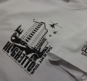 Tričko HL Gheto - Street white/black