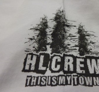 Tričko HL Gheto - Street white/black