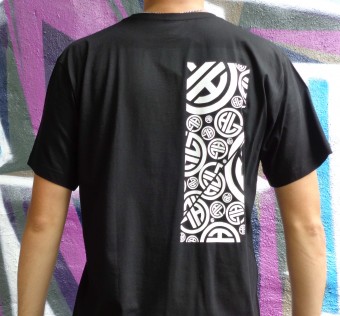 Pánské tričko HL GHETTO - Poster black/white