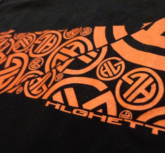 Pánské tričko HL GHETTO - Poster black/red