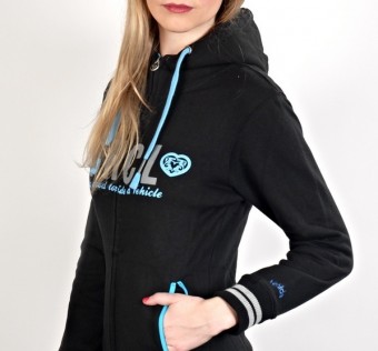 VEHICLE mikina MELLISA BLACK