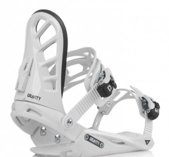 Snowboardové vázání Gravity G1 white/black 