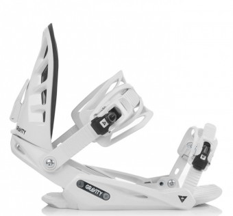 Snowboardové vázání Gravity G1 white/black 