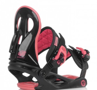 Snowboardové vázání Gravity G1 Jr black/pink 