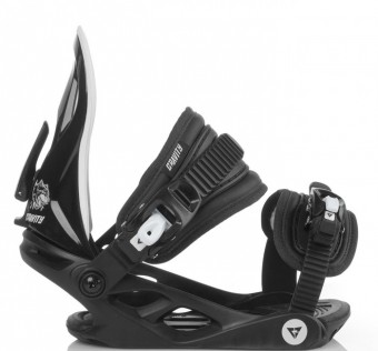 Snowboardové vázání Gravity G1 Jr black/white 2018/2019