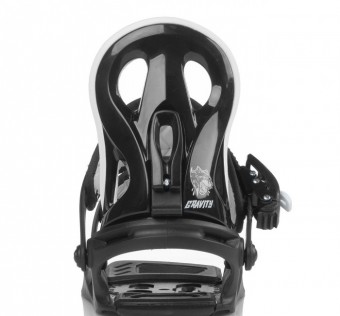 Snowboardové vázání Gravity G1 Jr black/white 2018/2019