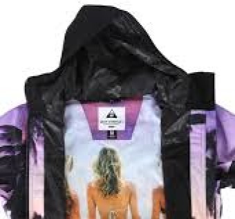 Zimní snowboardová bunda Neff Squad - Palms