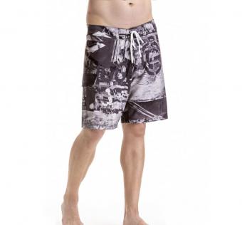 NUGGET YOUNGBLOOD BOARDSHORTS B - MOSH BLACK