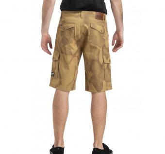 Kraťasy MEATFLY ICON 19 SHORTS D - SAND SHADE MONO