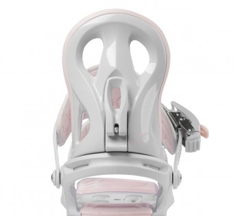 Dětské snowboardové vázání Gravity G1 Jr white/pale rose 2019/2020