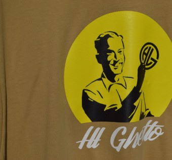 Tričko HL Ghetto – happy gentleman Sand