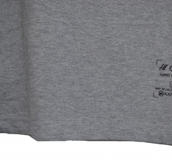 Tričko HL Ghetto - Snb crew grey melange