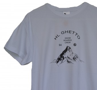 Tričko HL Ghetto - Snb crew white