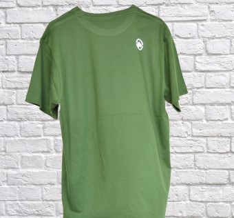 Tričko Kapybara wear - Teg bottle green/white