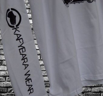 Tričko s dlouhým rukávem Kapybara wear - Overdosed white