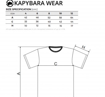 Dětské tričko Kapybara Wear - Overdosed / coral