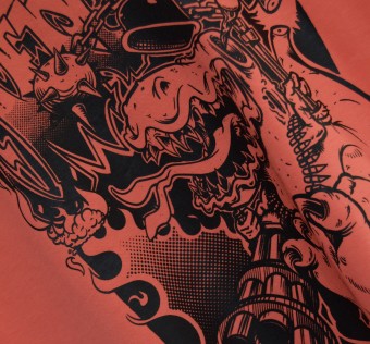 Tričko Kapybara Wear - Overdosed / coral