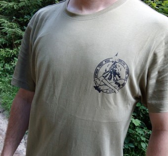 Tričko Kapybara Wear - Skate Trip (sv. khaki)