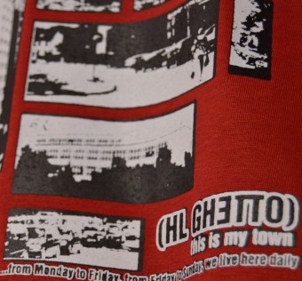 Tričko HL Ghetto - Colage marlboro red