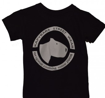 Dětské tričko Kapybara Wear - Logo black