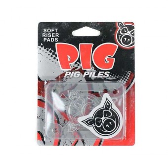 Podložky PIG WHEELS - Pileses Soft Rsr/Shock Clear 1/8