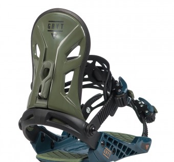 Pánské snowboardové vázání Gravity G2 black/blue/olive 2020/2021