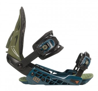Pánské snowboardové vázání Gravity G2 black/blue/olive 2020/2021