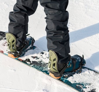 Pánské snowboardové vázání Gravity G2 black/blue/olive 2020/2021