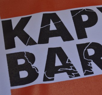 Tričko Kapybara wear - Run K.P.B.R. WHITE