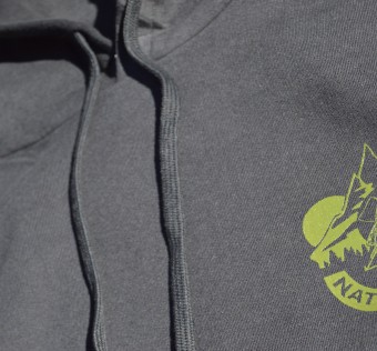 Mikina NATURE GANG  - Black/Army