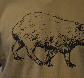 Tričko Kapybara wear – The Kapybara sand