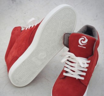 Boty FUS1ON Mocum High III BMX red/white