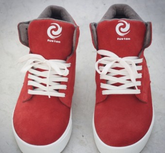 Boty FUS1ON Mocum High III BMX red/white