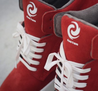 Boty FUS1ON Mocum High III BMX red/white