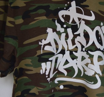 Tričko DILDO CARP - woodland