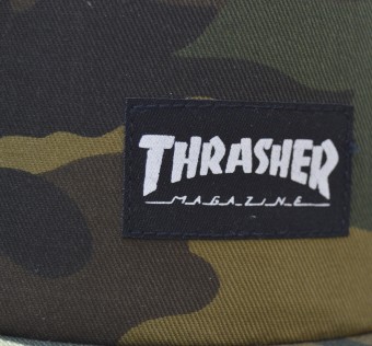 Kšiltovka Thrasher 5 Panel Camo