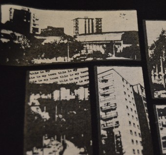 Mikina s kapucí HL Ghetto - Colage black