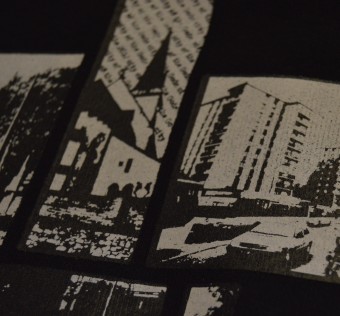 Mikina s kapucí HL Ghetto - Colage black