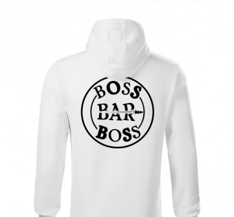 Mikina Boss Bar - White  