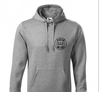 Mikina Boss Bar - grey street