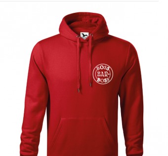 Mikina Boss Bar - červená street