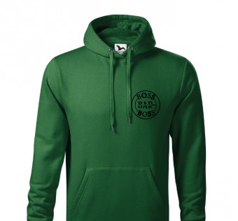 Mikina Boss Bar - lahvově zelená 