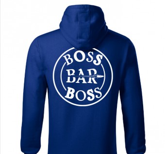 Mikina Boss Bar - royal blue