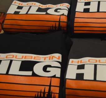 Mikina HL GHETTO crew (bez kapuce) - Hloubětín HLG graphite